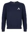 Crewneck navy blue Adventure the Alps avant.webp