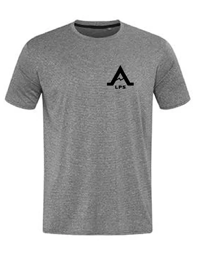 T-shirt Homme Sport Gris Coeur.webp