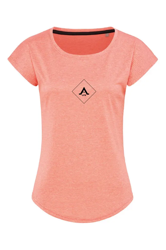 T-Shirt Alpala Performance Femme Corail.webp
