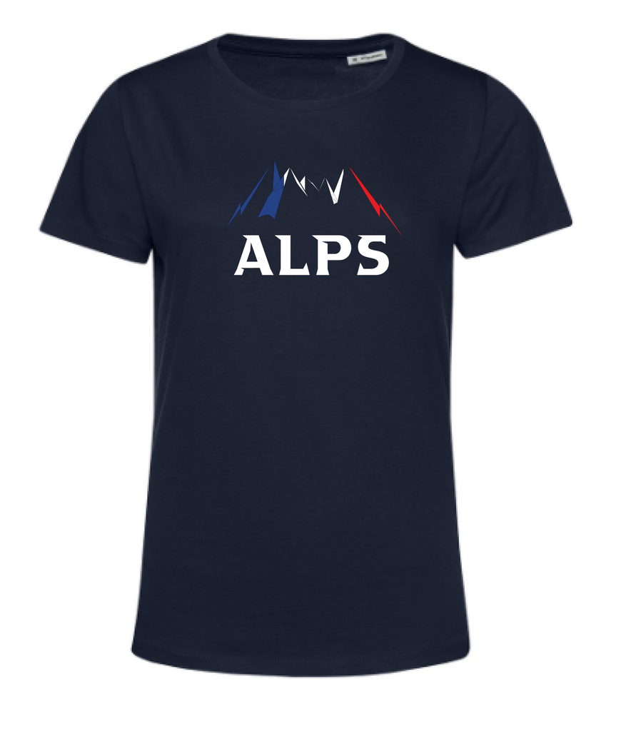 T-Shirt Alps Montagnes Tricolore - Femme (XS)