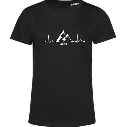 T-Shirt Alps Lifeline Noir - Femme (XS)