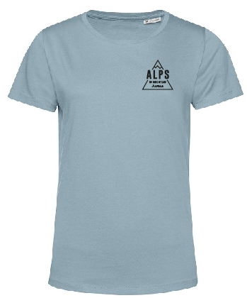 T-Shirt Alpala "Origin" Bleu Fog - Femme (XS)