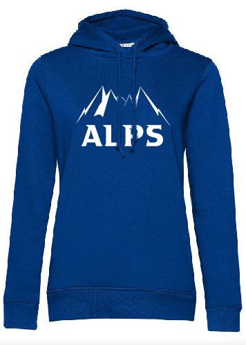 Sweat Alps Montagne Bleu Royal - Femme (XS)