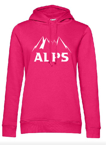 Sweat Alps Montagne Fuschia - Femme (XS)
