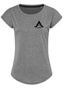 T-Shirt "Alpala Performance" Gris Heather - Femme