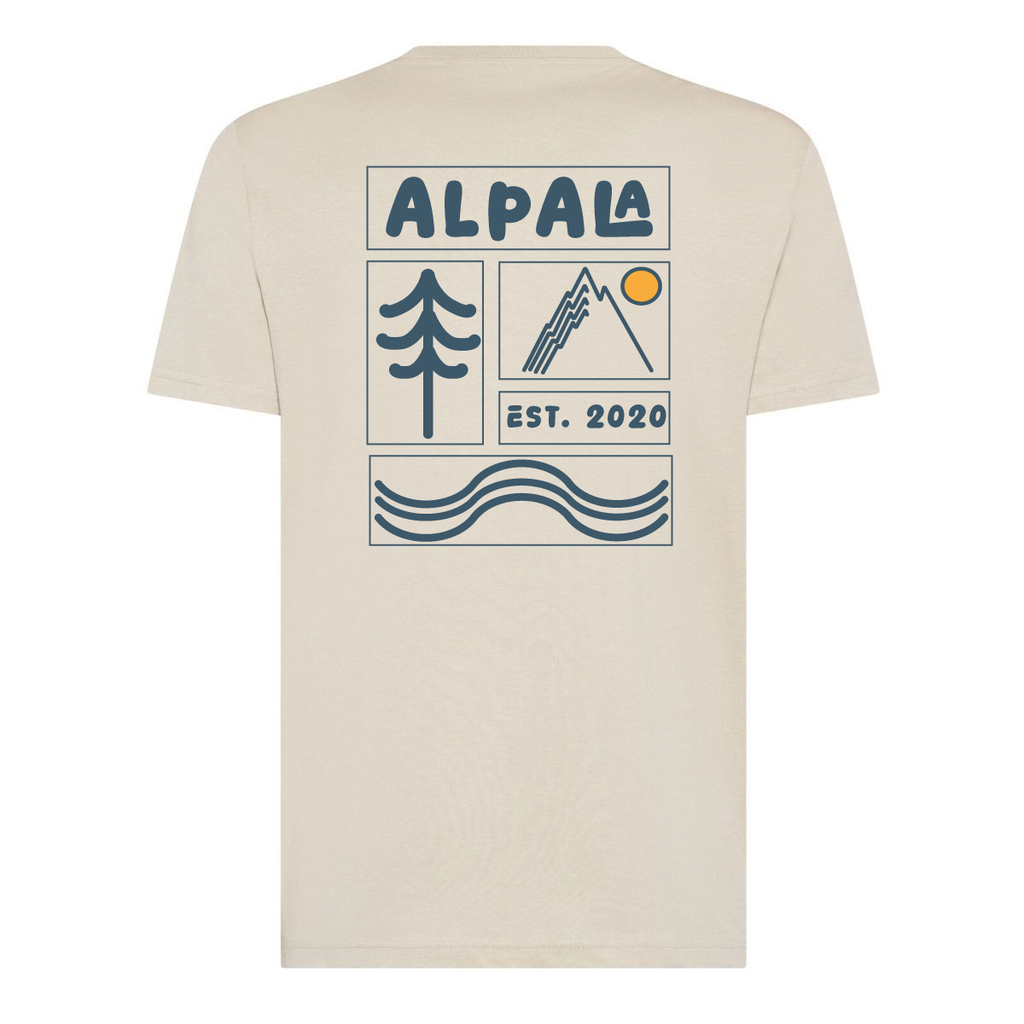 T-Shirt Alpala Nature Bleu (XS)