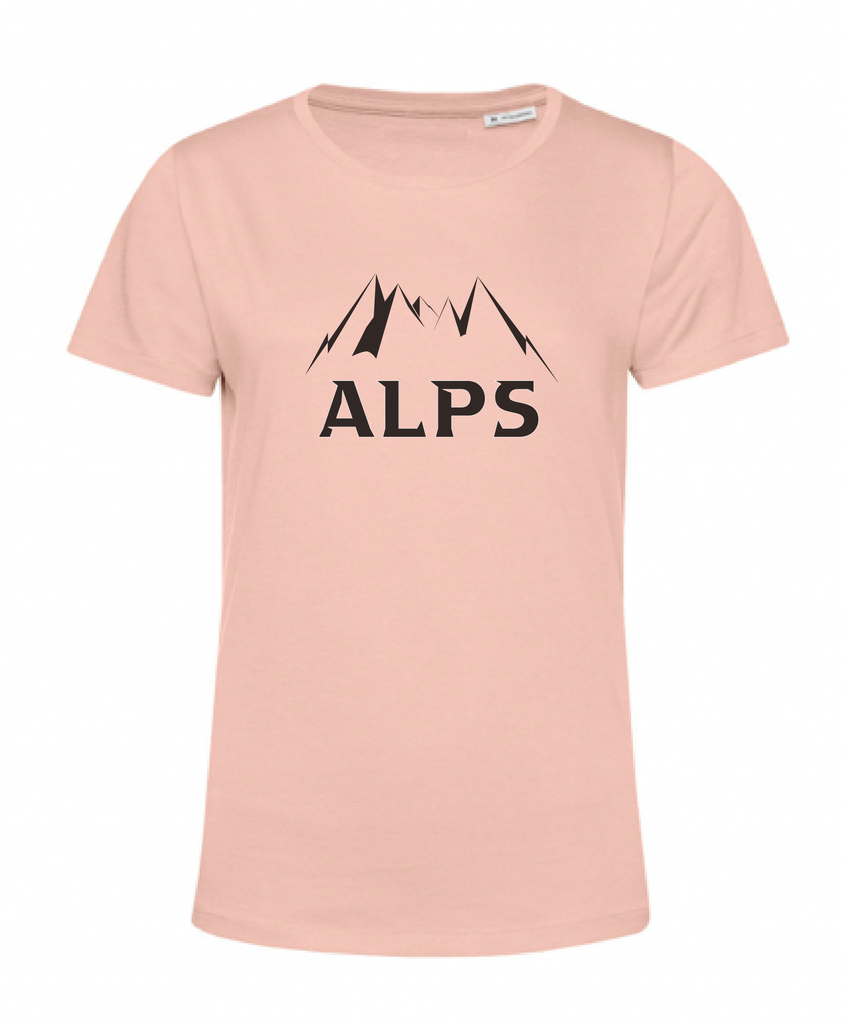 T-Shirt Alps Montagnes Soft Rose - Femme (XS)